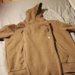 Polo by Ralph Lauren Brown Hoodie and Sweatpants Set